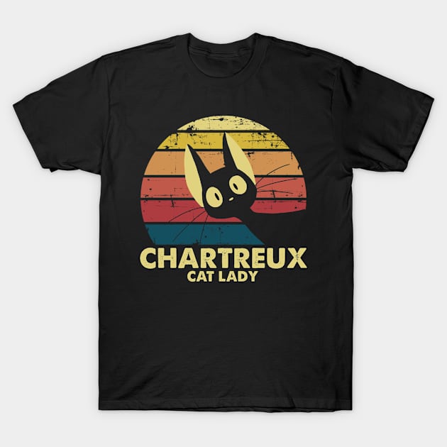 Chartreux cat mom. Perfect present for mom mother dad father friend him or her T-Shirt by SerenityByAlex